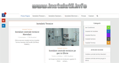 Desktop Screenshot of instalatii.info